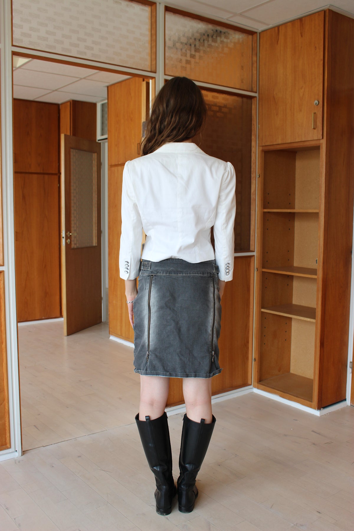Cropped blazer