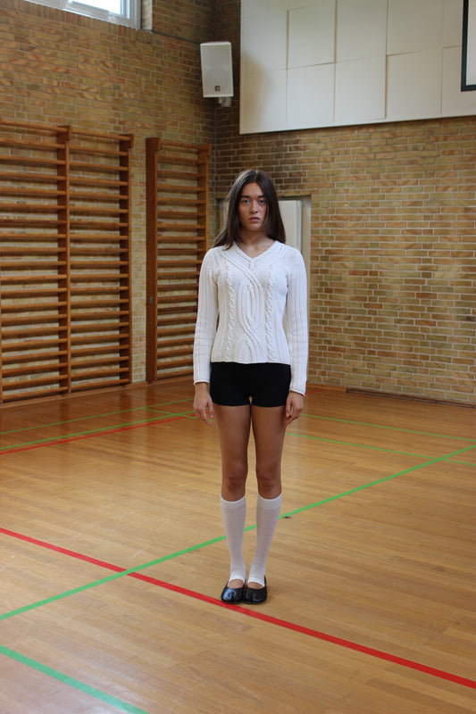 Strikket bluse