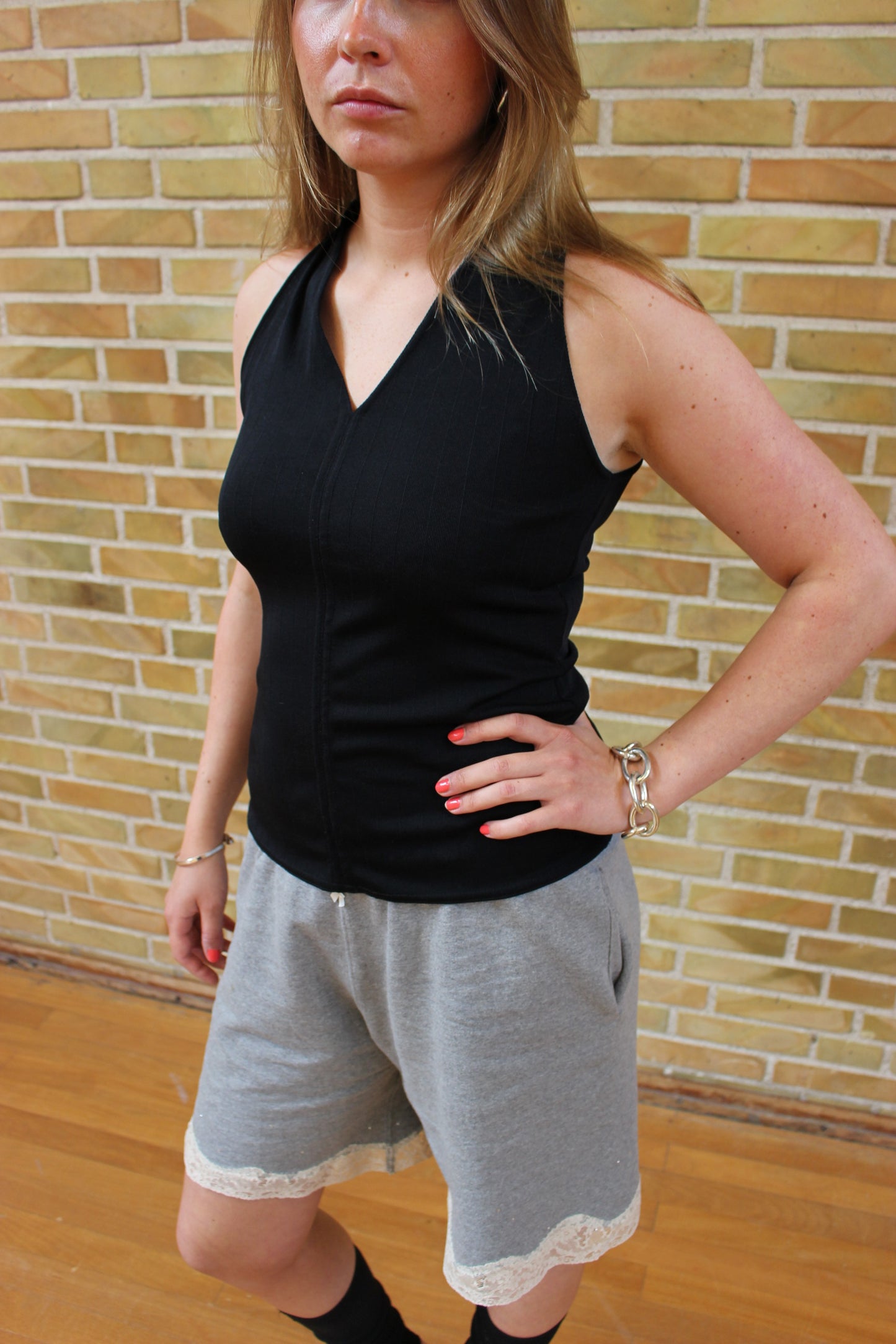 Top m. v-neck