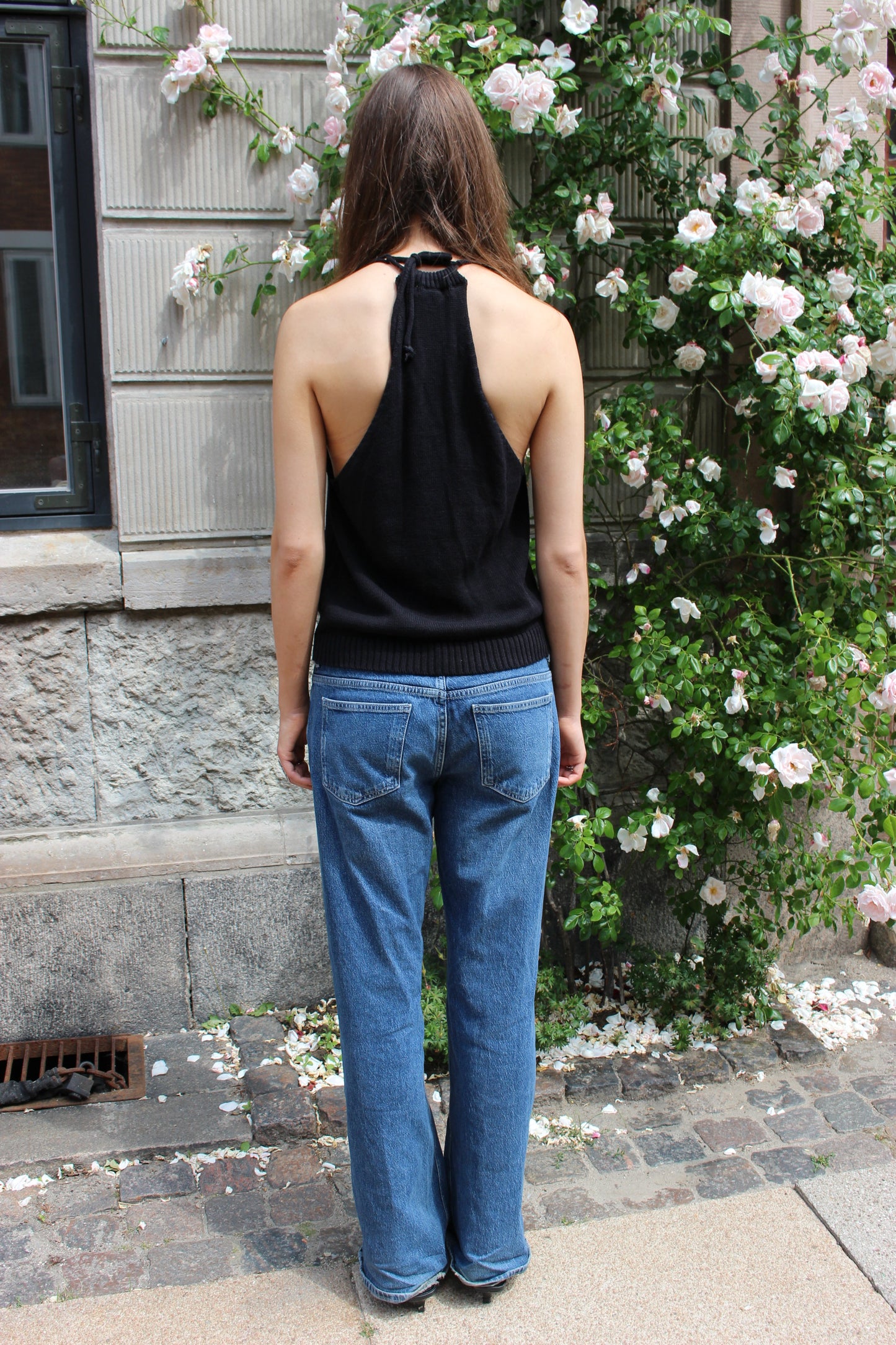 Strikket top