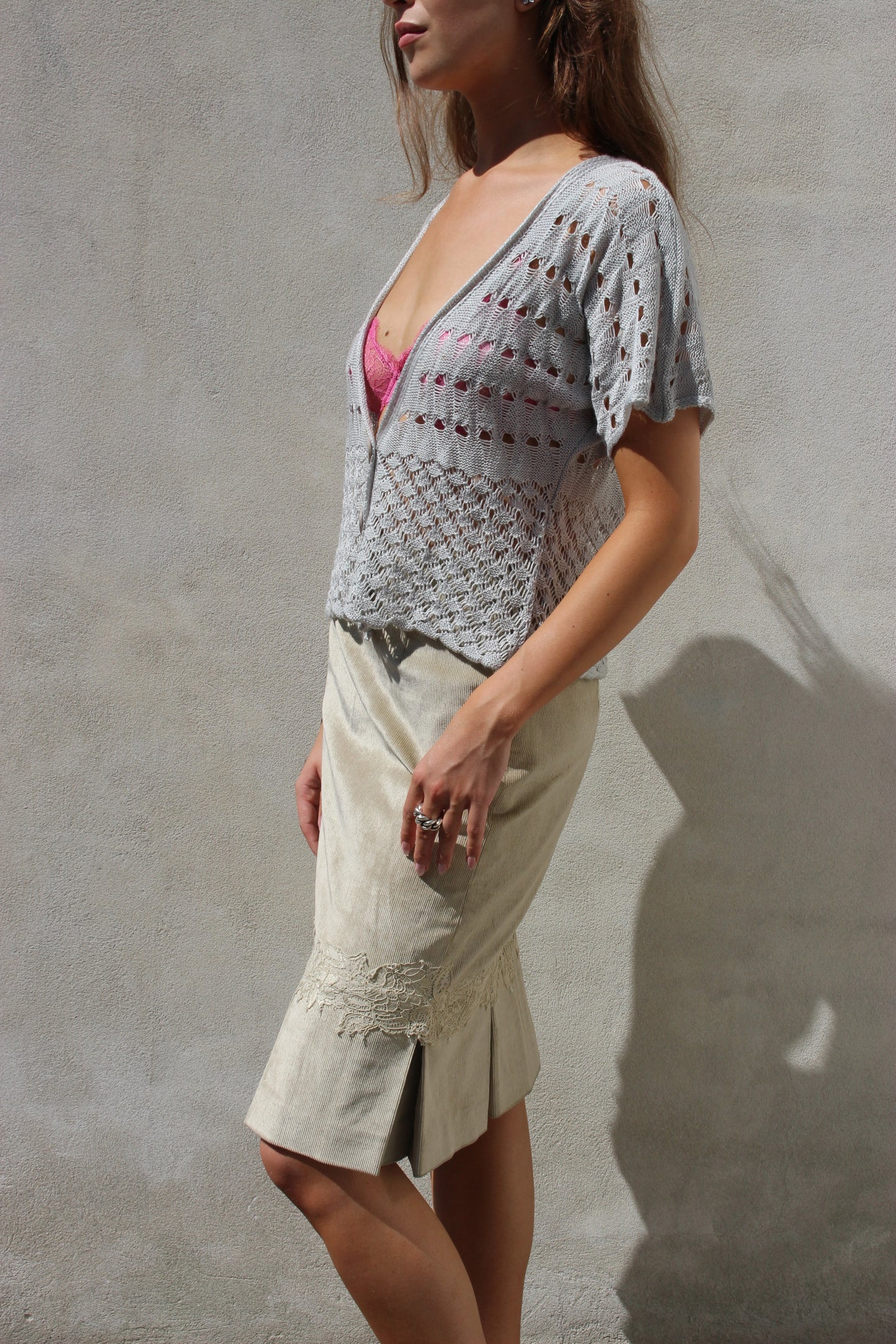 Strikket top