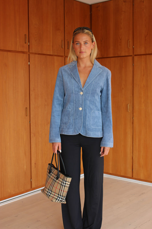Blazer i ruskind
