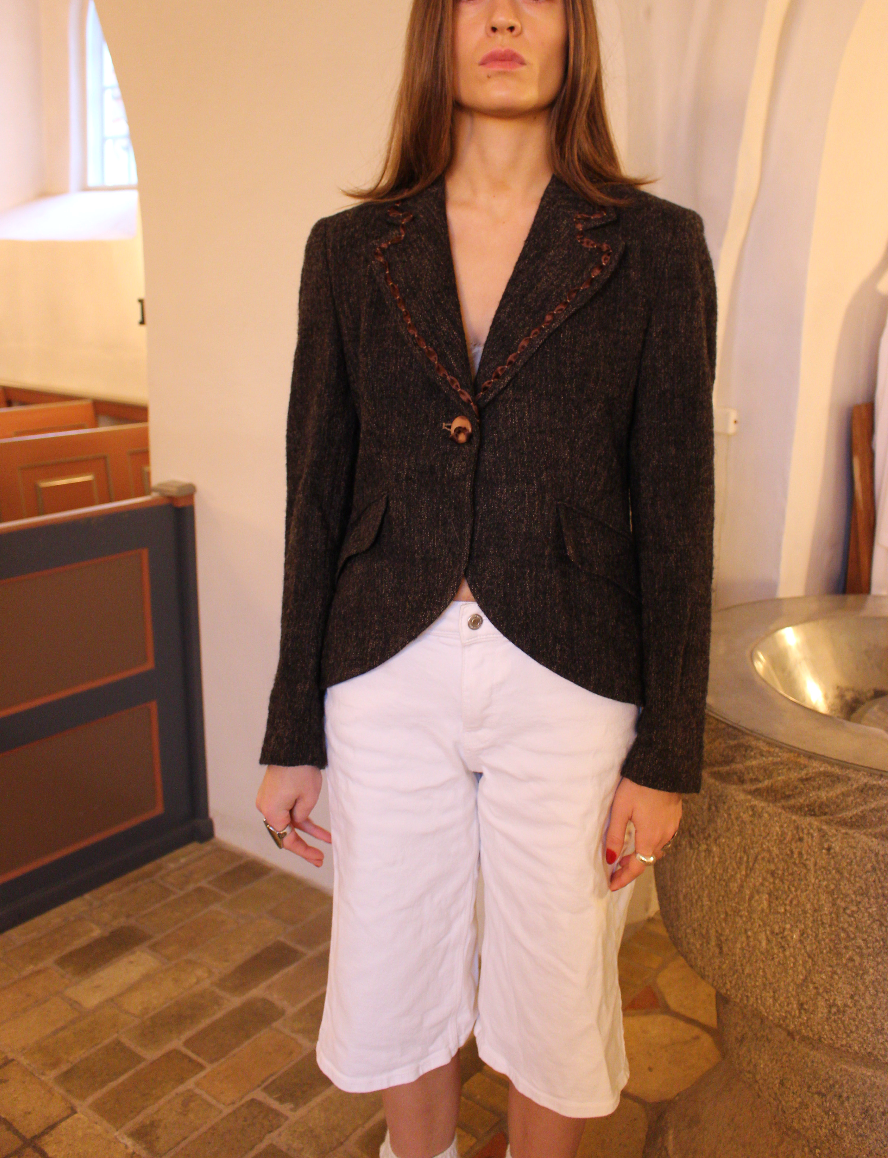 Blazer i uld