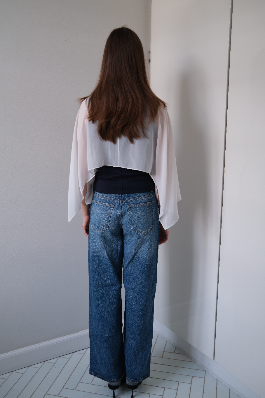 Hvid bolero
