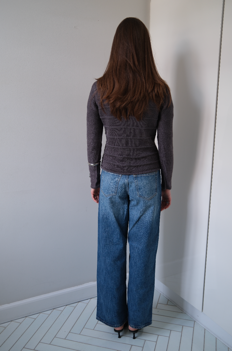 Cardigan i strik