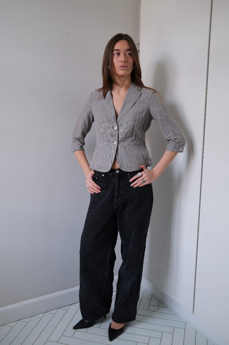 Kort blazer