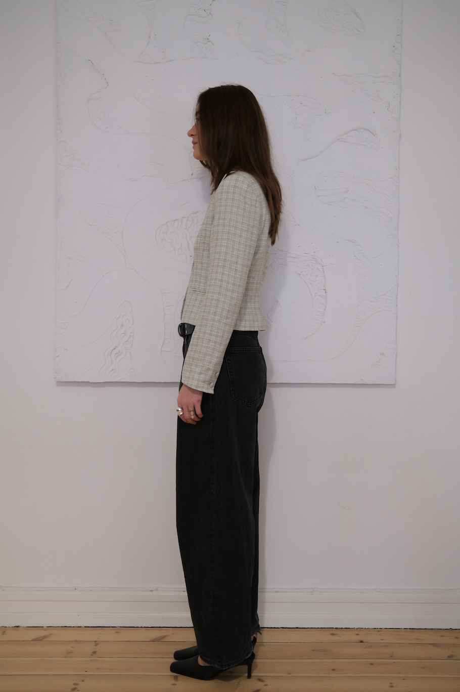 Figursyet ternet blazer
