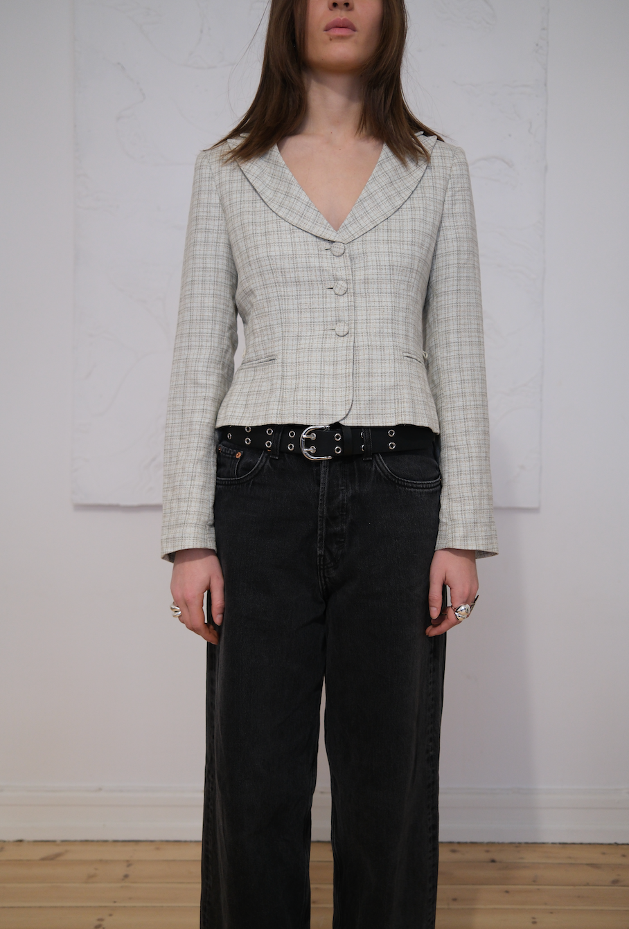 Figursyet ternet blazer