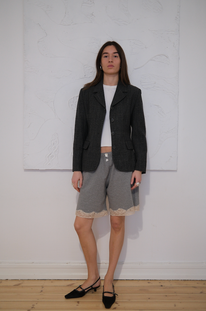 Klassisk blazer i uld