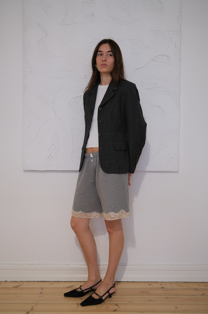 Klassisk blazer i uld