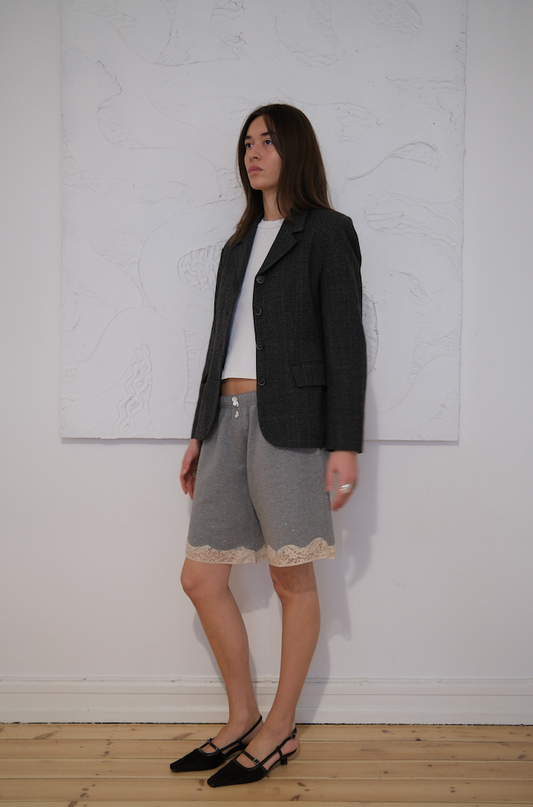 Klassisk blazer i uld
