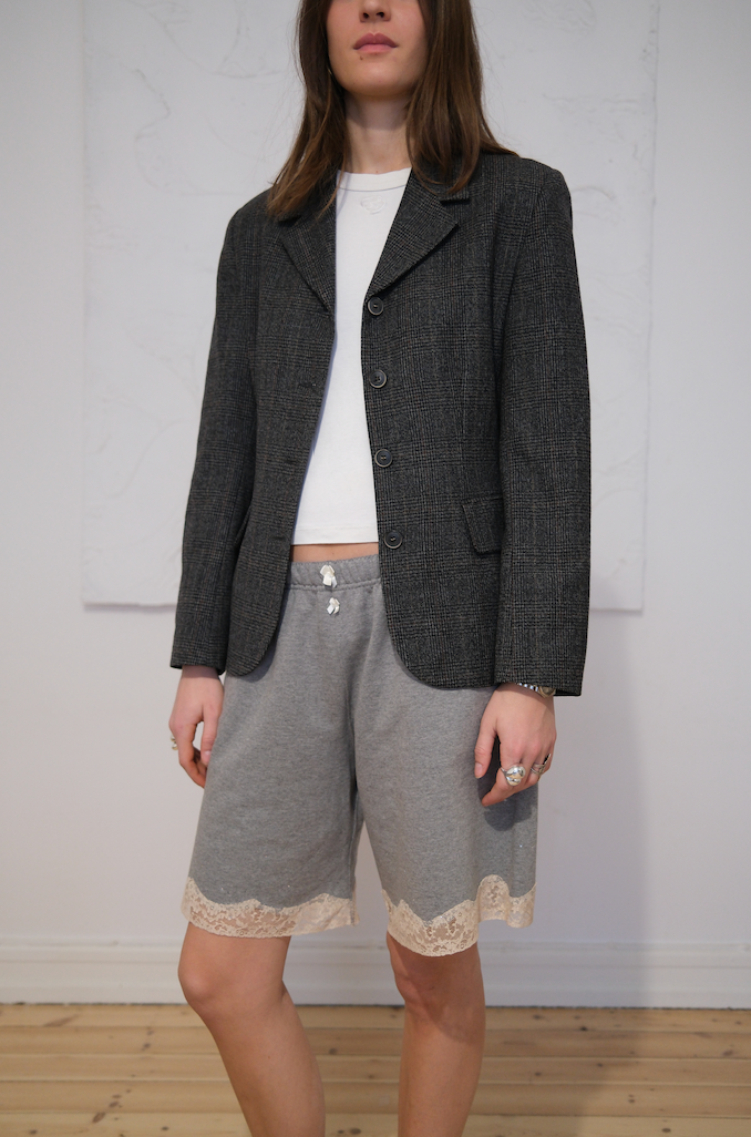Klassisk blazer i uld