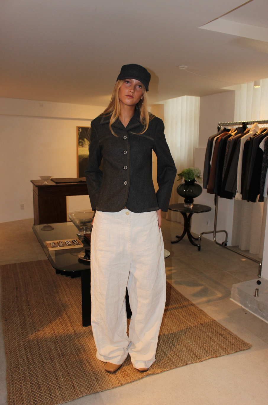 Blazer i uld