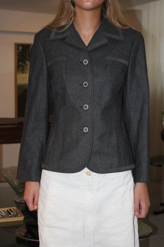 Blazer i uld