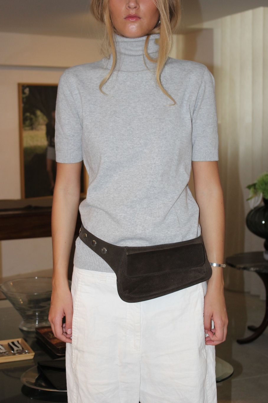 Strikket t-shirt