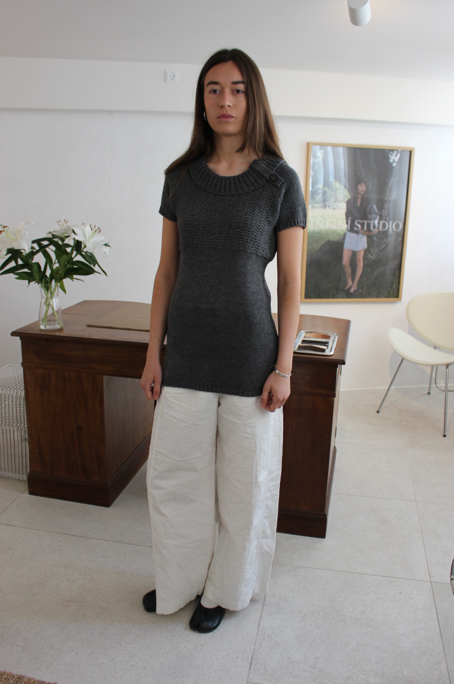 Strikket top