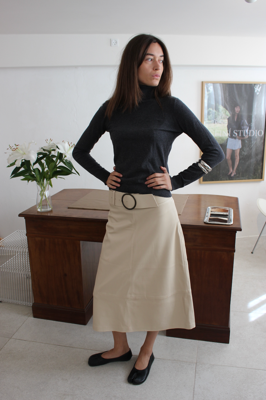 Strikket turtleneck