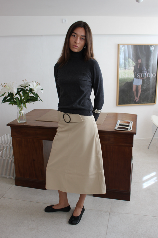 Strikket turtleneck