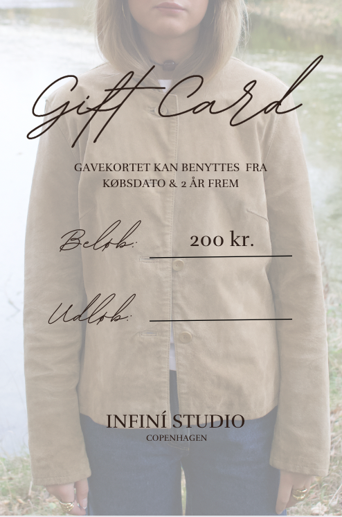 Infiní Studio - Gift card