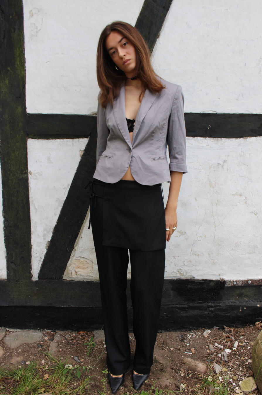 Cropped blazer