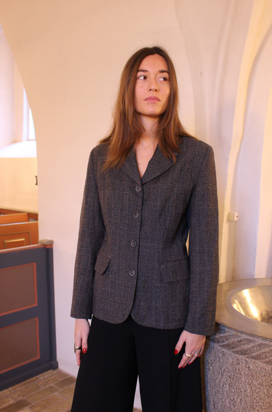 Klassisk blazer i uld