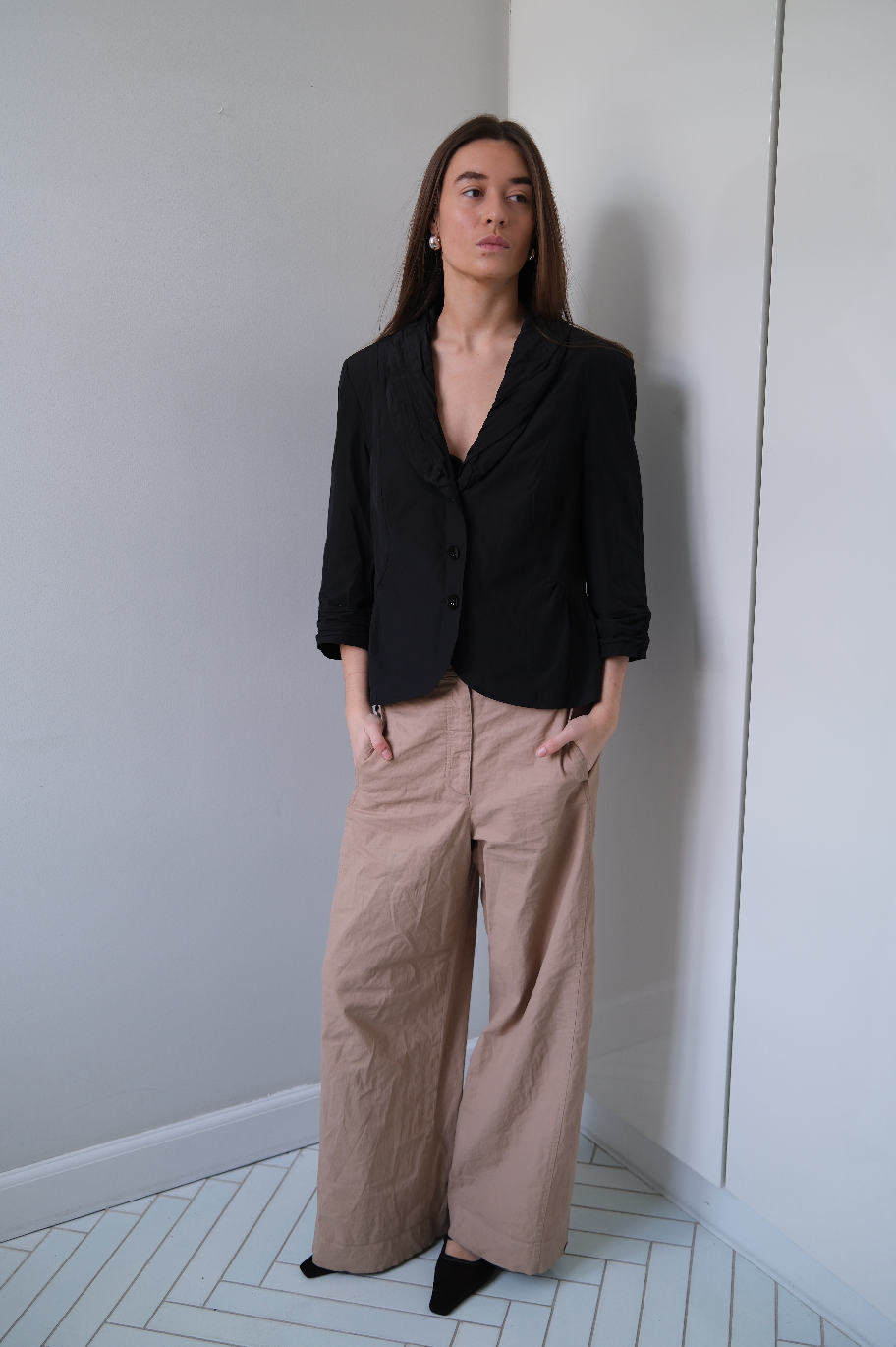 Blazer i sort