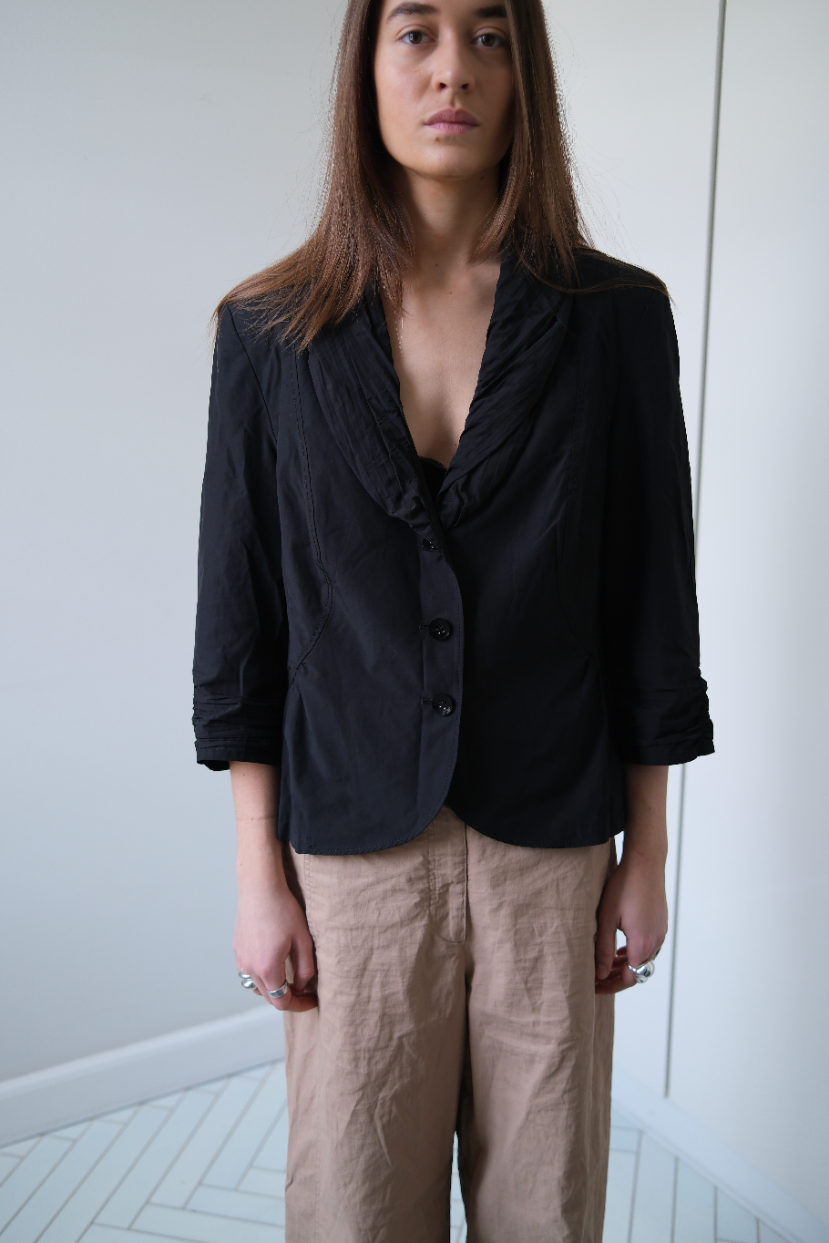 Blazer i sort
