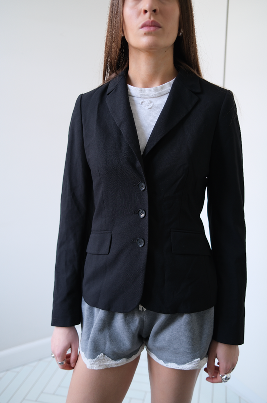 Klassisk sort blazer